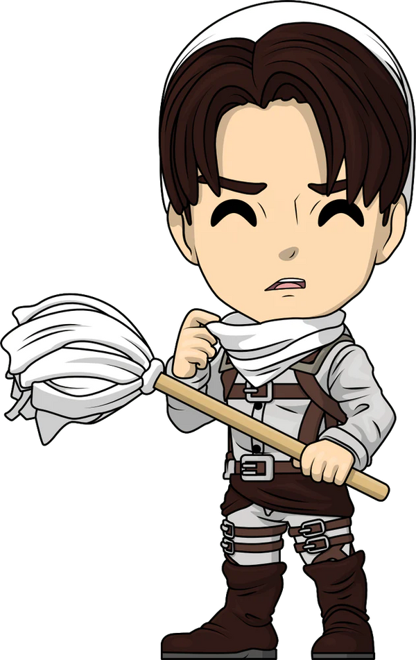Youtooz Attack on Titan - Cleaning Levi Vinyl Figure #8