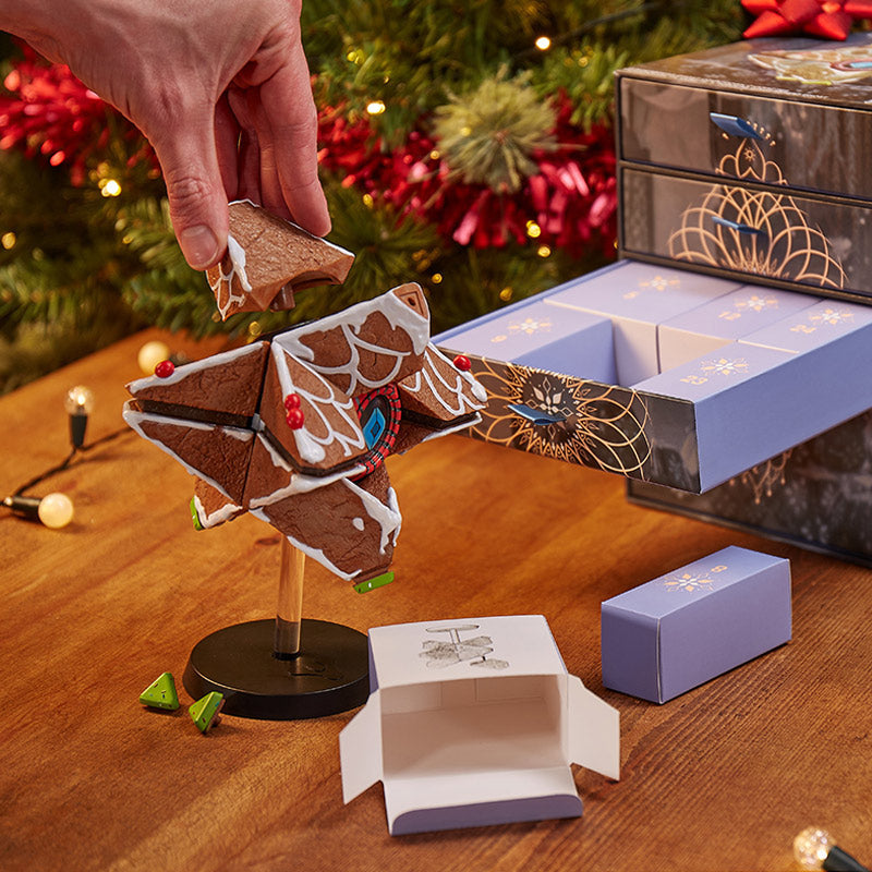 Official Destiny Gingerbread Ghost Countdown Character Advent Calendar