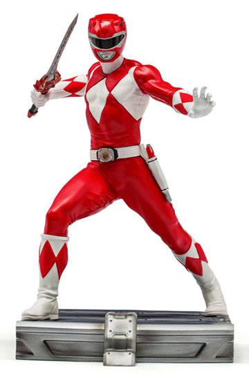 Iron Studios Power Rangers BDS 1/10 Art Scale Statue Red Ranger