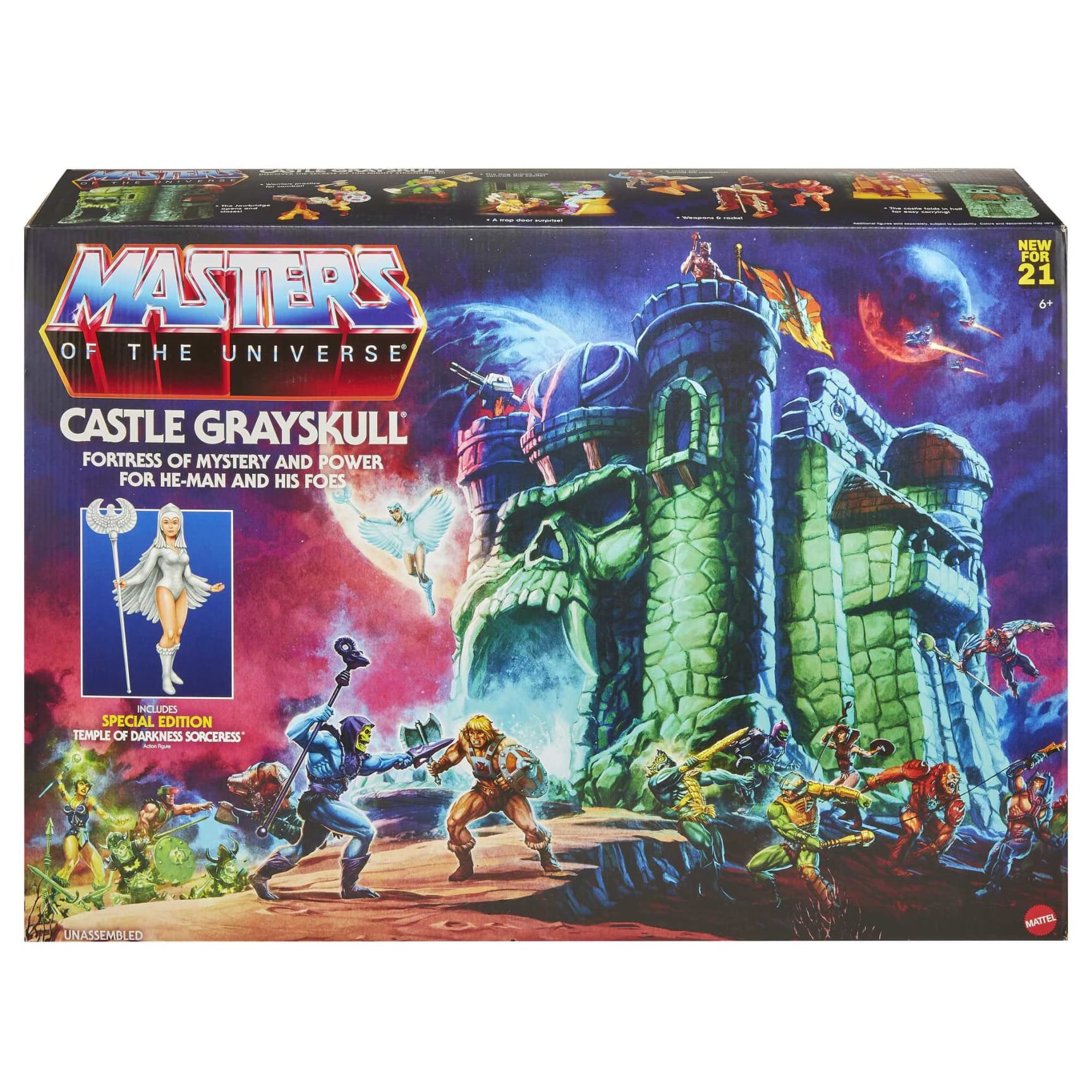 Masters of the Universe Origins Castle Grayskull Playset Infinity