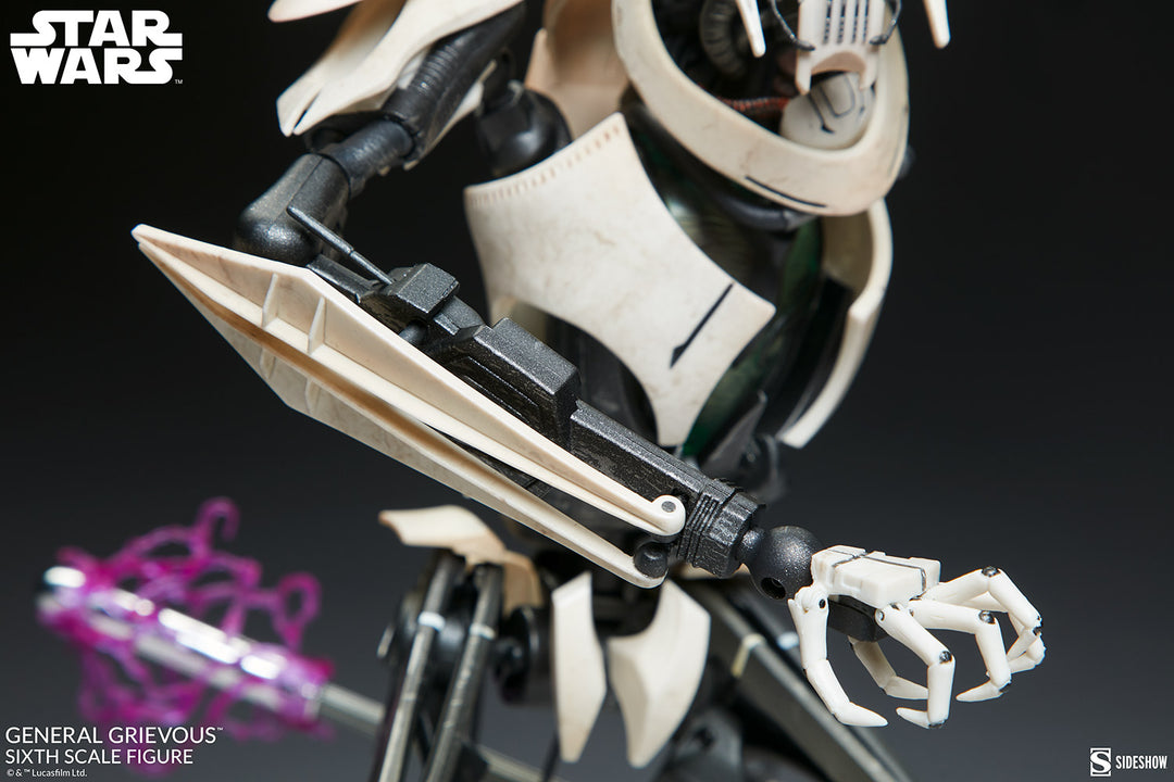 Sideshow Star Wars Action Figure 1/6 Scale General Grievous