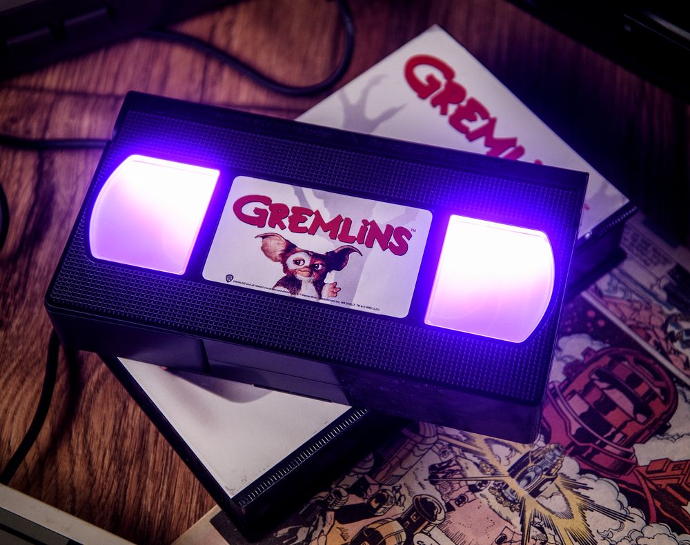 Official Gremlins Retro VHS Light