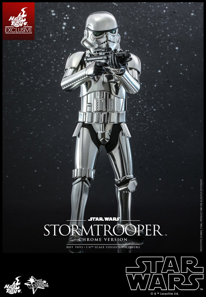 Hot Toys 1:6 Scale Star Wars Stormtrooper - Chrome Edition *Exclusive