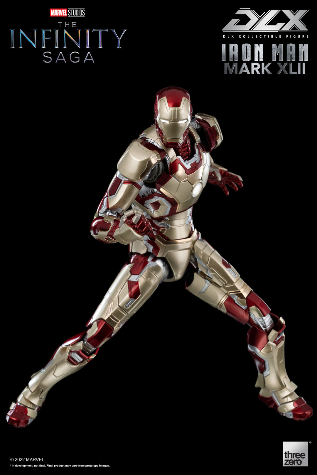 Marvel The Infinity Saga DLX Iron Man Mark 42 1/12 Scale Figure
