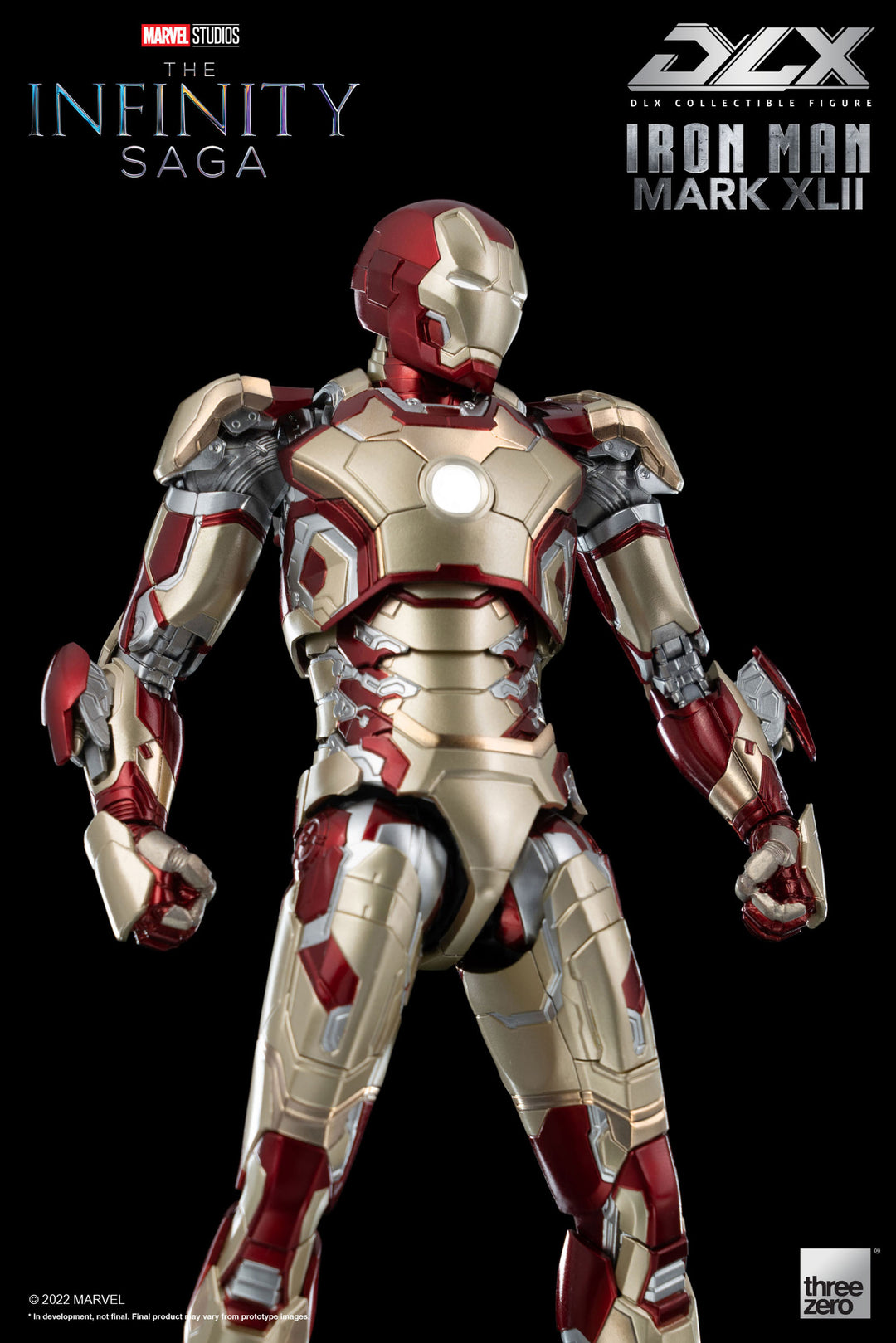 Marvel Infinity Saga: Iron Man Mark 3 Deluxe 1:12 Scale Action Figure