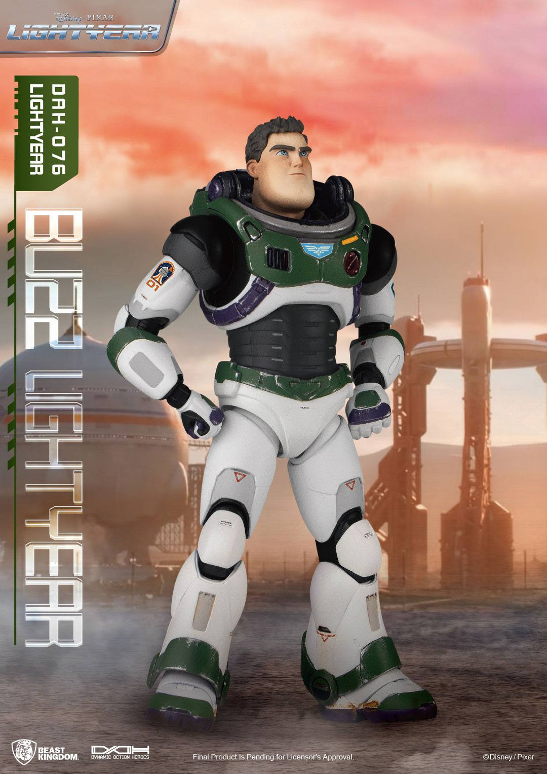 Beast Kingdom Lightyear Dynamic 8ction Heroes Action Figure 1/9 Scale Buzz Lightyear Alpha Suit