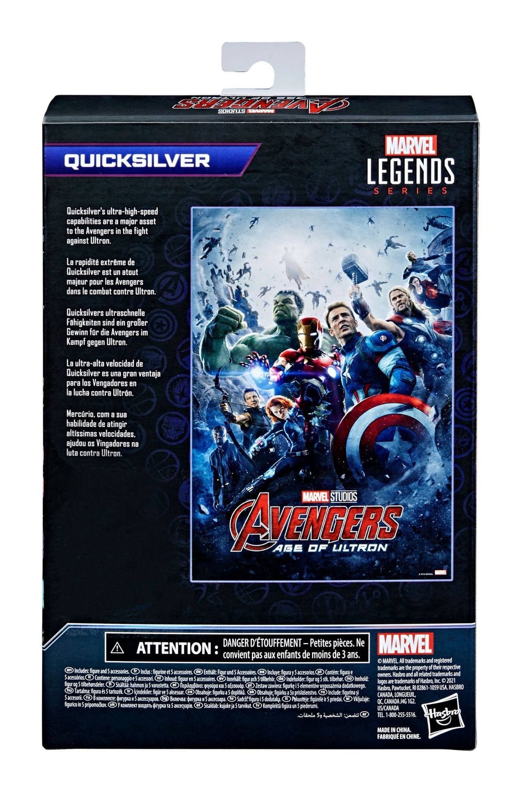 Marvel Legends Series Infinity Saga Quicksilver Action Figure