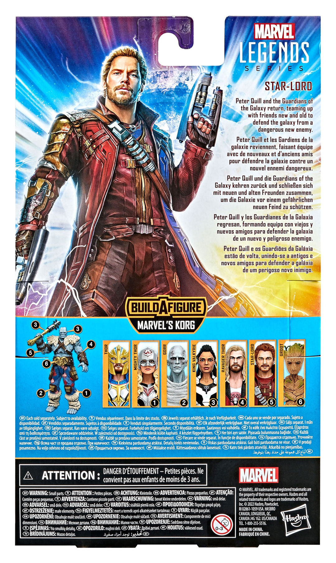 Marvel Legends Star-Lord Action Figure