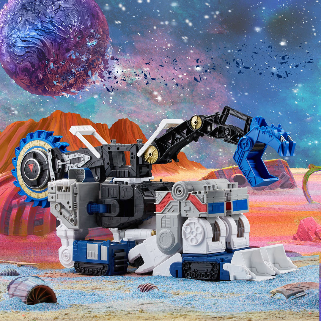 Transformers Generations Legacy Series Titan Cybertron Universe Metroplex 22 Inch Action Figure