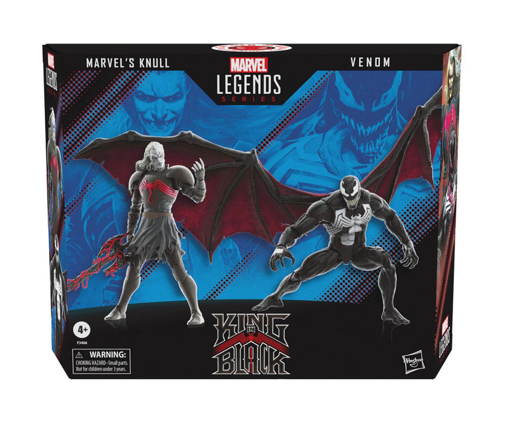 Marvel Legends Series 60th Anniversary Marvel’s Knull and Venom 2-Pack 6" Action Figures