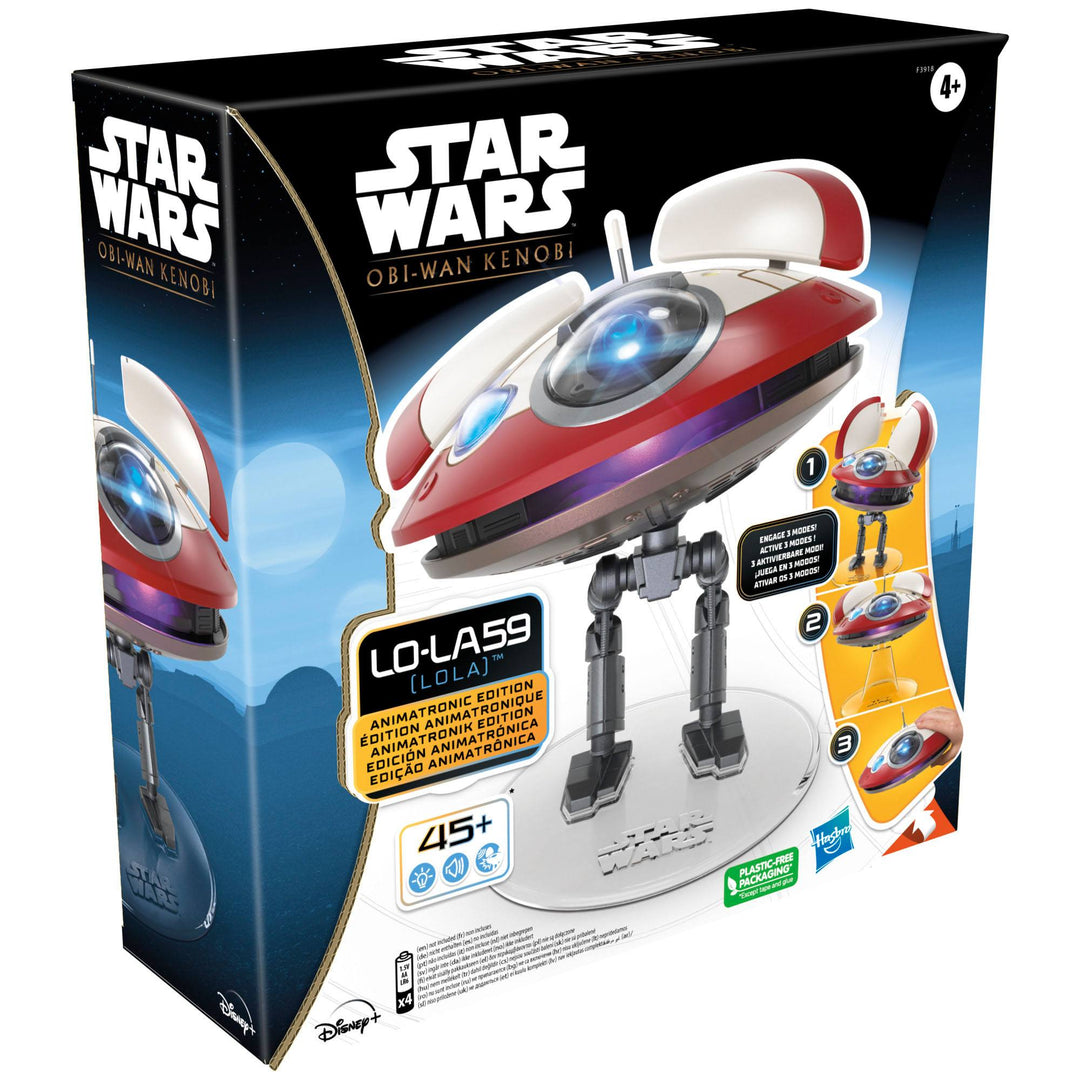 Hasbro Star Wars Obi-Wan Kenobi L0-LA59 (Lola) Animatronic Edition Electronic Droid