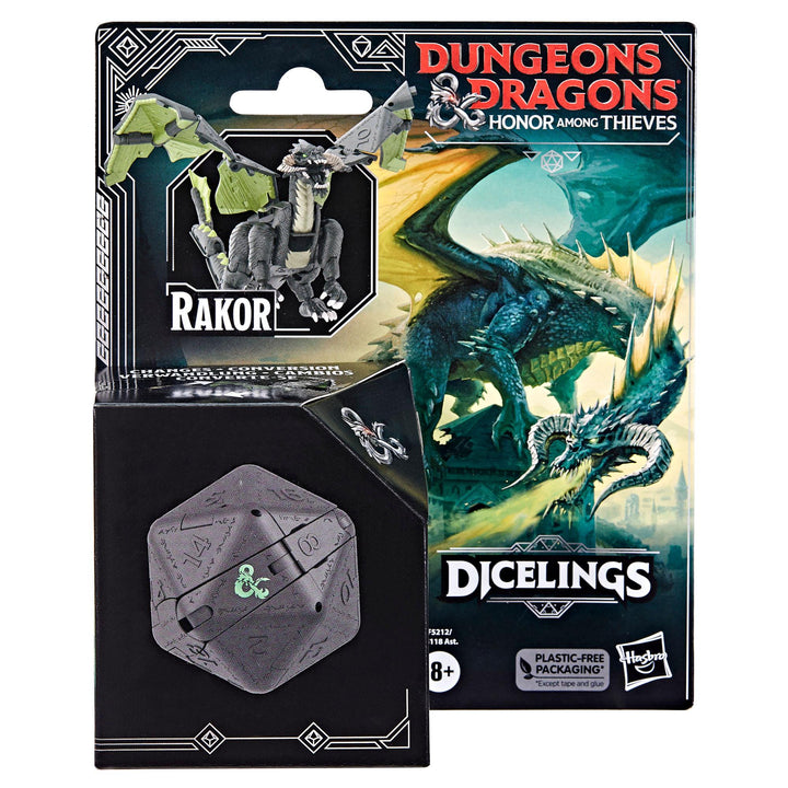 Dungeons & Dragons Honor Among Thieves D&D Dicelings Black Dragon Action Figure