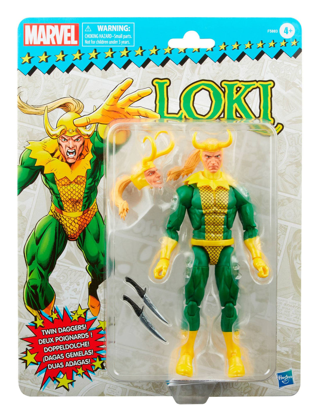 Hasbro Marvel Legends Series Loki 6 Inch Action Figure