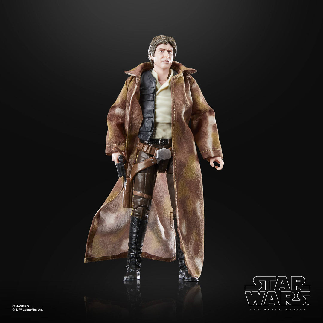 Hasbro Star Wars The Black Series Return of The Jedi 40th Anniversary Han Solo (Endor) Action Figure