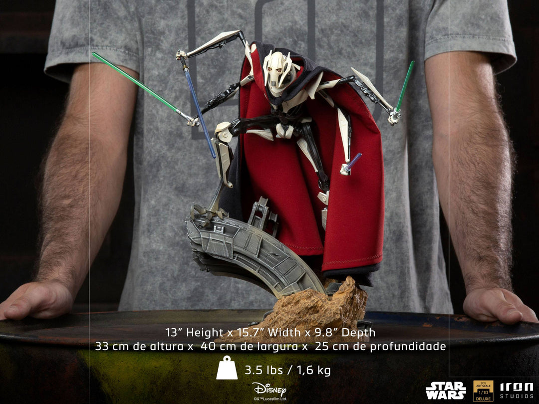 Iron Studios Star Wars Deluxe BDS Art Scale Statue 1/10 General Grievous