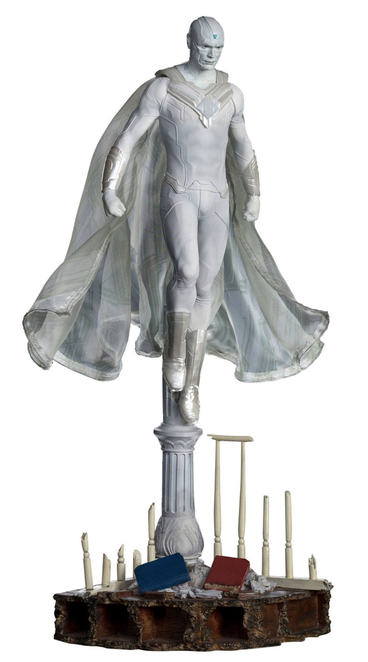 Iron Studios WandaVision Battle Diorama White Vision 1/10 Art Scale Limited Edition Statue