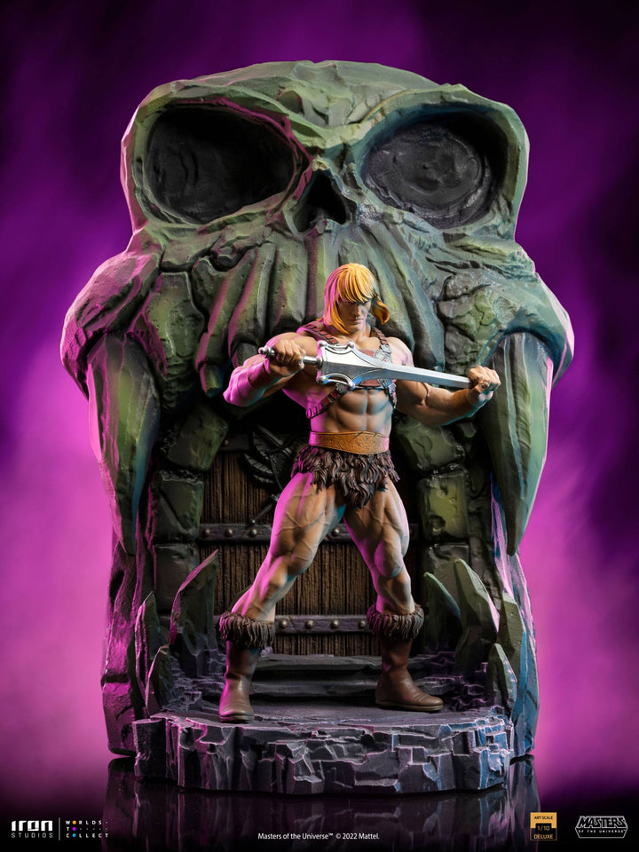 Iron Studios 1/10 Deluxe Art Scale Masters of the Universe He-Man