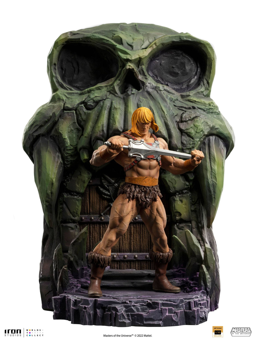 Iron Studios 1/10 Deluxe Art Scale Masters of the Universe He-Man