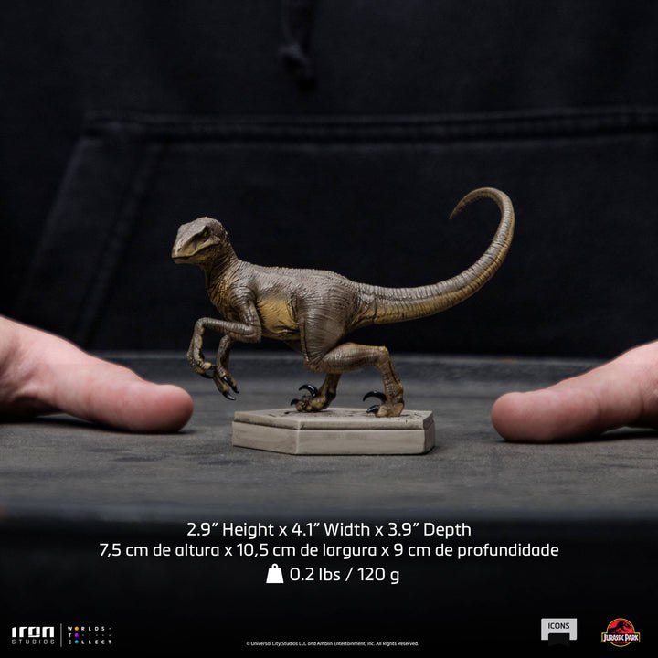 Iron Studios Jurassic Park Icons Velociraptor (C) Statue