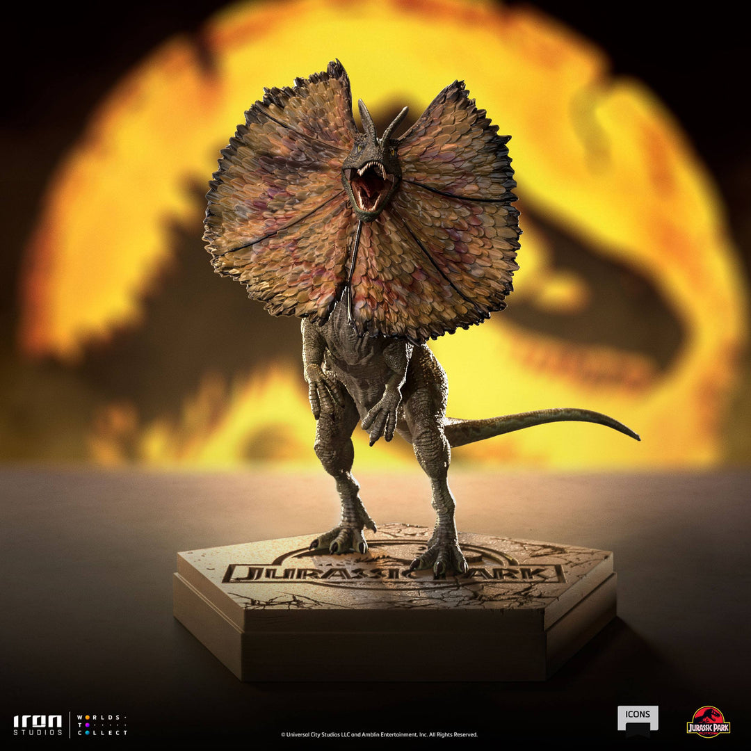 Iron Studios Jurassic World Icons Statue - Dilophosaurus