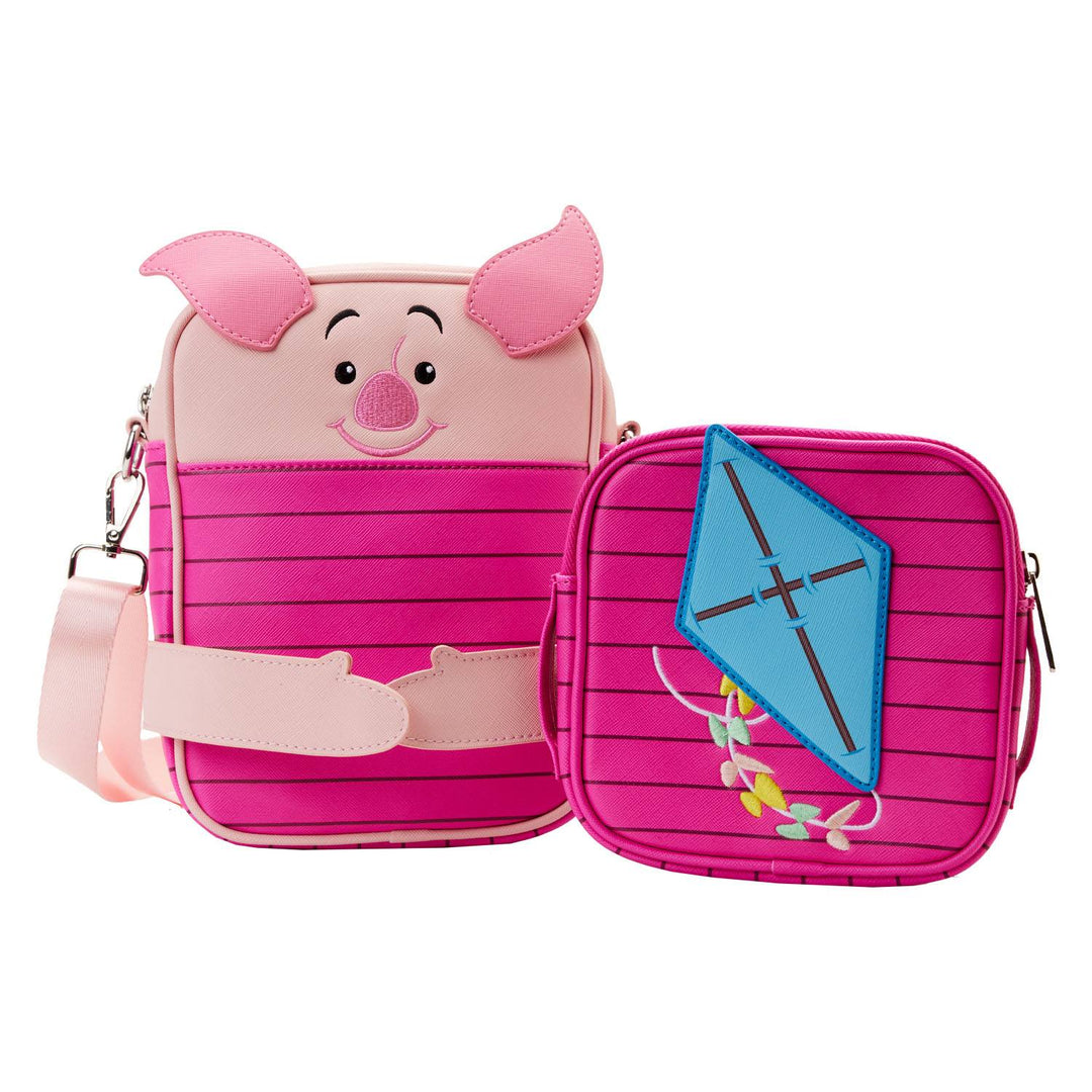 Loungefly Disney Winnie The Pooh Piglet Cupcake Crossbuddies Crossbody Bag