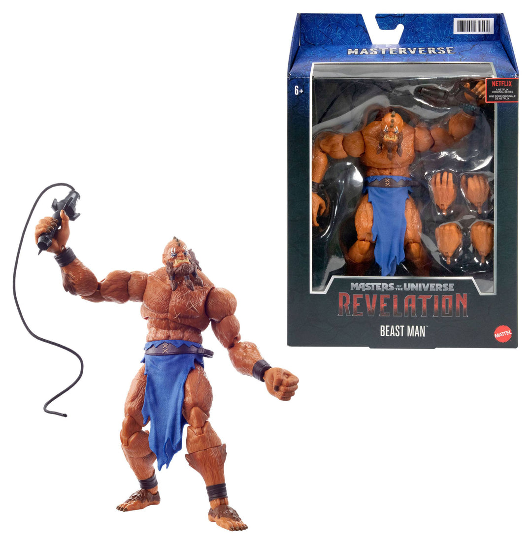 Masterverse Revelation Masters of the Universe Beast Man 6.5" Scale Action Figure