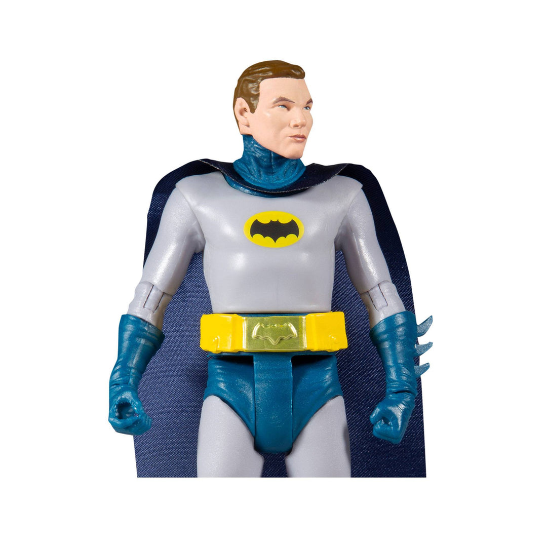 McFarlane DC Retro Classic Batman '66 Batman Unmasked Action Figure NYCC Edition
