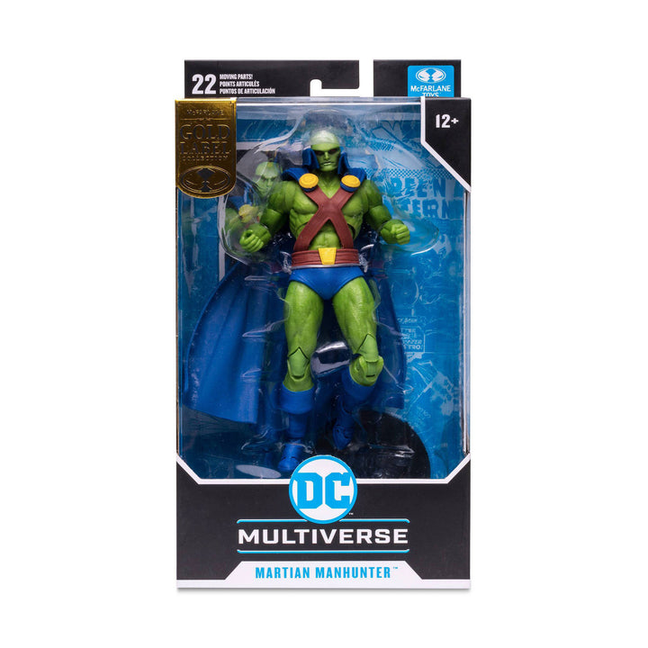 McFarlane DC Multiverse 7 Inch -Martian Manhunter (Gold Label) Action Figure