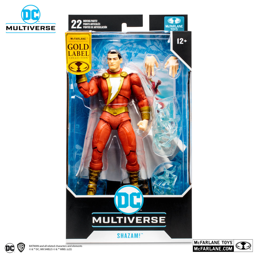 McFarlane DC Multiverse Shazam! (Gold Label) 7" Action Figure *Exclusive