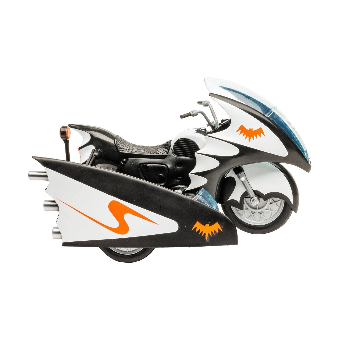 McFarlane DC Retro 1966 Batcycle with Side Car