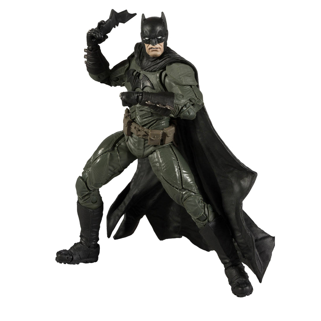 McFarlane Toys 7" Batman Action Figure with Black Adam Comic (Page Punchers)