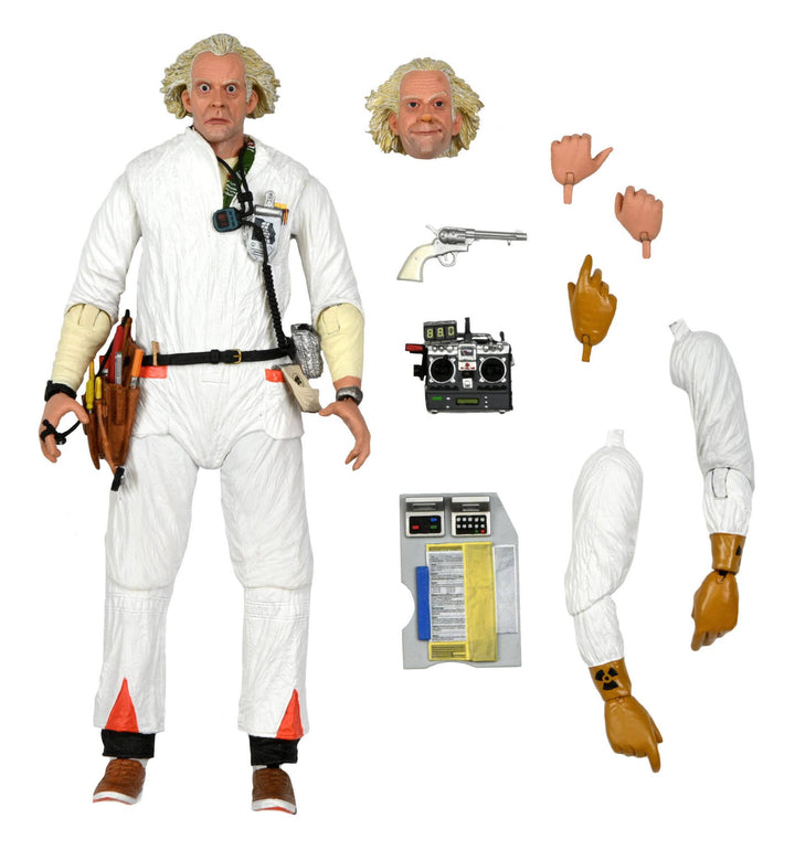 NECA Back to the Future Ultimate Doc Brown (1985) Action Figure