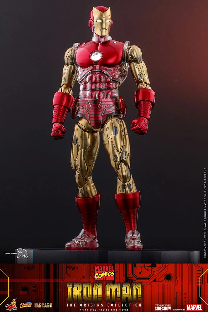 Hot Toys Marvel Comics The Origin Collection 1/6th Scale Iron Man Figure