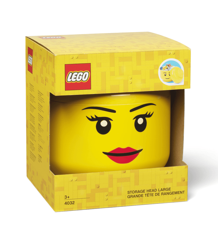 LEGO Girl Storage Head – Large