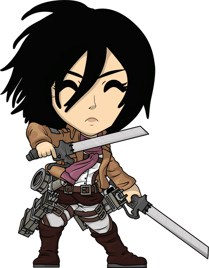 Youtooz Attack on Titan - Mikasa Vinyl Figure #1