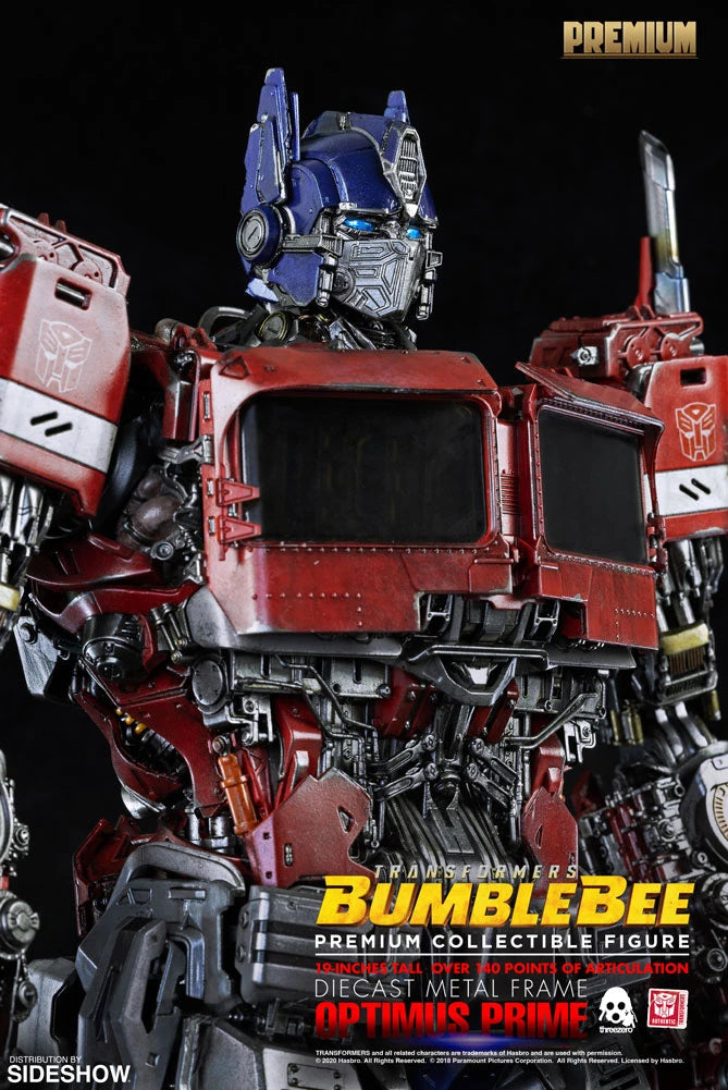Threezero Transformers Bumblebee Movie Optimus Prime Premium Figure