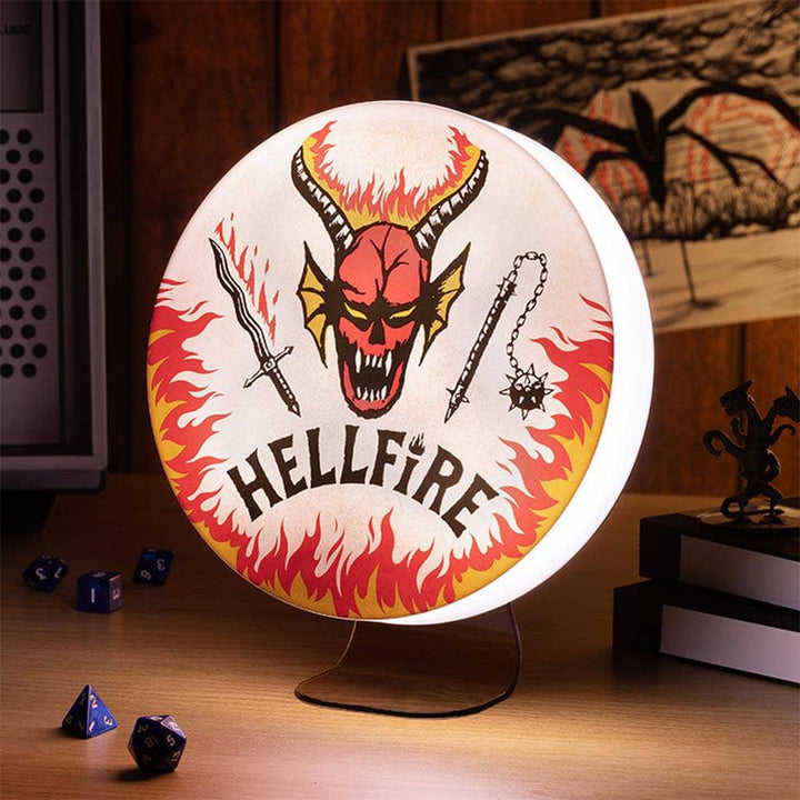 Netflix Official Stranger Things Hellfire Club Logo Light