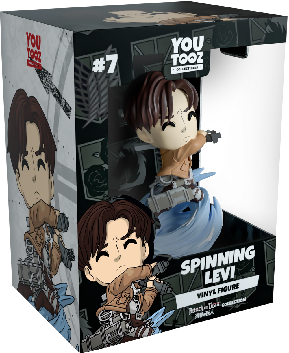 Youtooz Attack on Titan - Spinning Levi Vinyl Figure #7