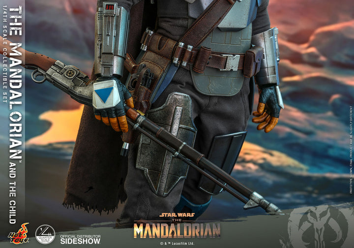 Hot Toys Star Wars The Mandalorian 1/4 Scale Action Figure 2 Pack The Mandalorian & The Child 46 cm