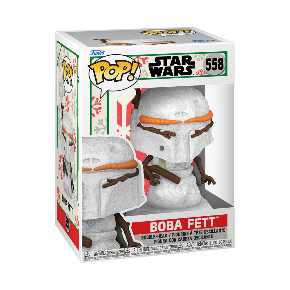 Star Wars Snowman Boba Fett Funko Pop! Vinyl