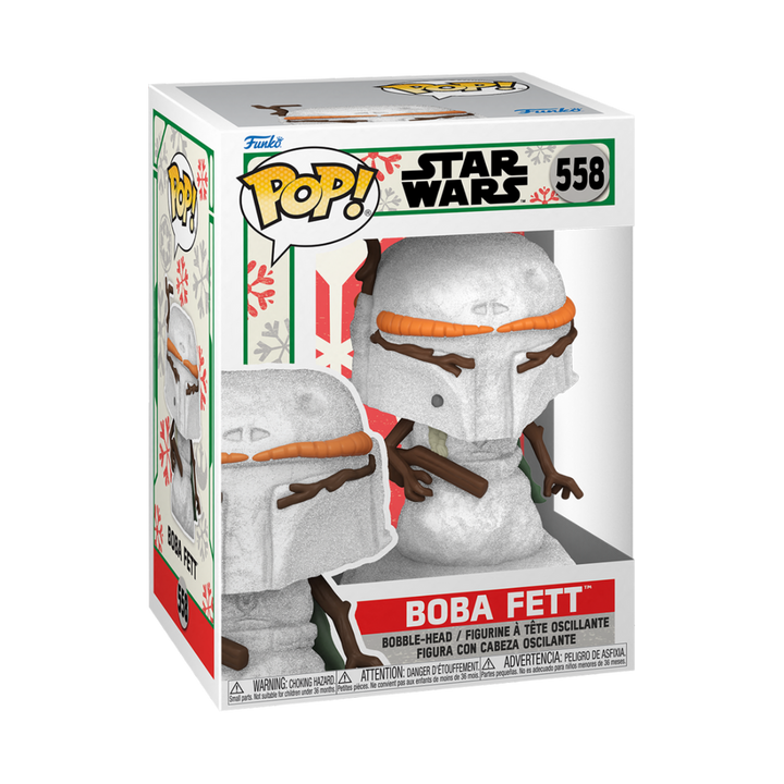 Star Wars Snowman Boba Fett Funko Pop! Vinyl