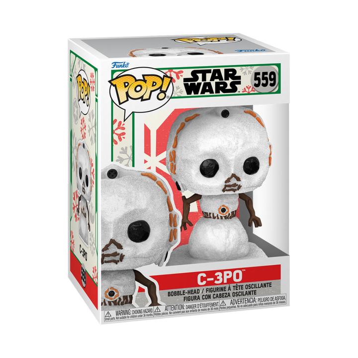 Star Wars Snowman C-3PO Funko Pop! Vinyl