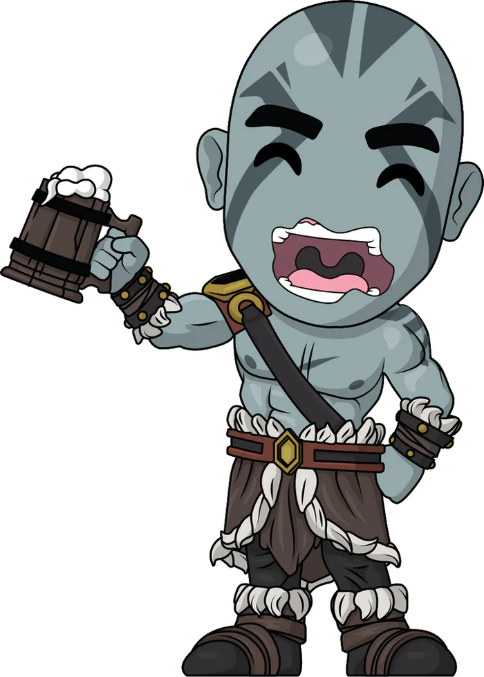 Youtooz The Legend of Vox Machina - Grog Strongjaw Vinyl Figure #1