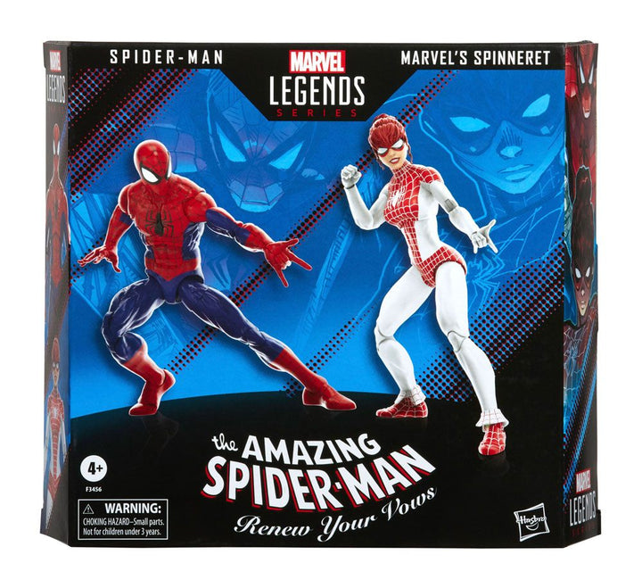 Marvel Legends Series Spider-Man and Marvel’s Spinneret