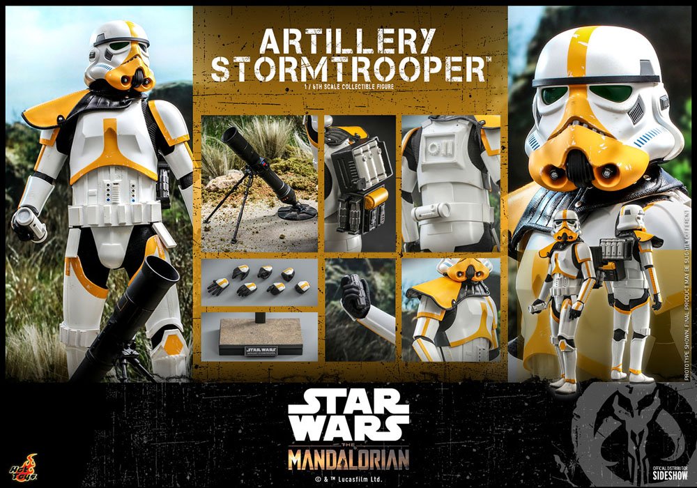 Hot Toys Star Wars 1/6th Scale Figure Artillery Stormtrooper