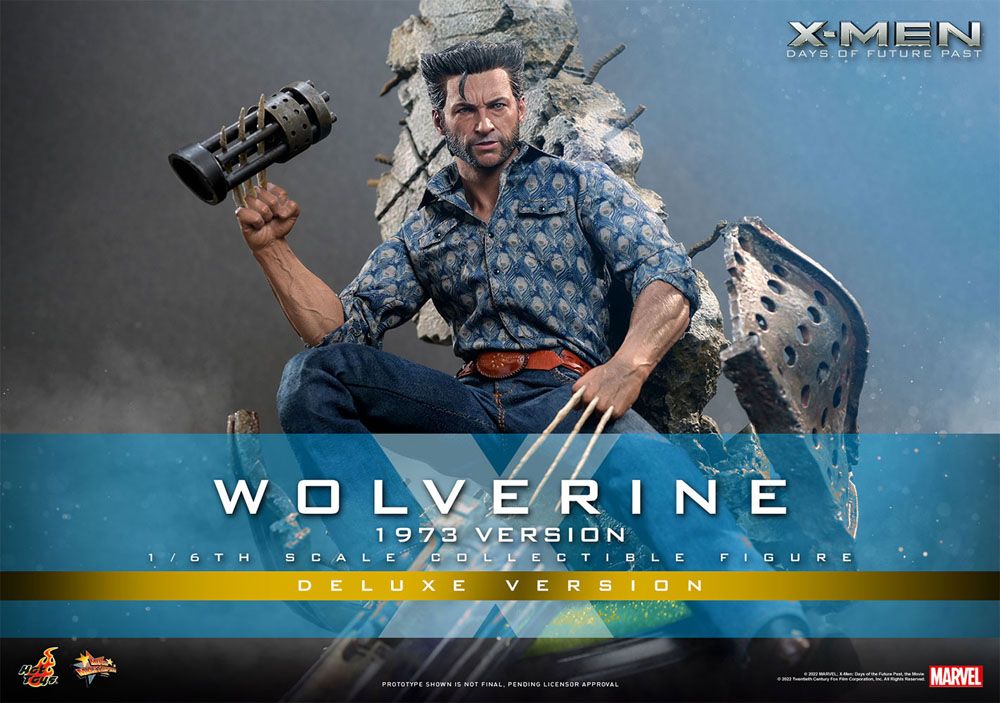Hot Toys 1:6 Marvel X-Men Days of Future Past Wolverine (1973 Deluxe Version)