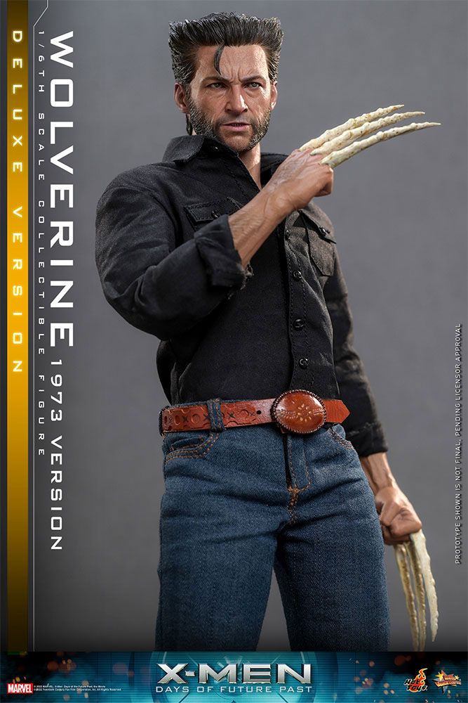 Hot Toys 1:6 Marvel X-Men Days of Future Past Wolverine (1973 Deluxe Version)