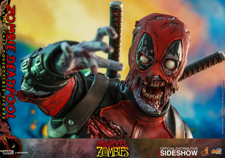 Hot Toys Marvel Zombies Comic Masterpiece 1/6 Zombie Deadpool Action Figure